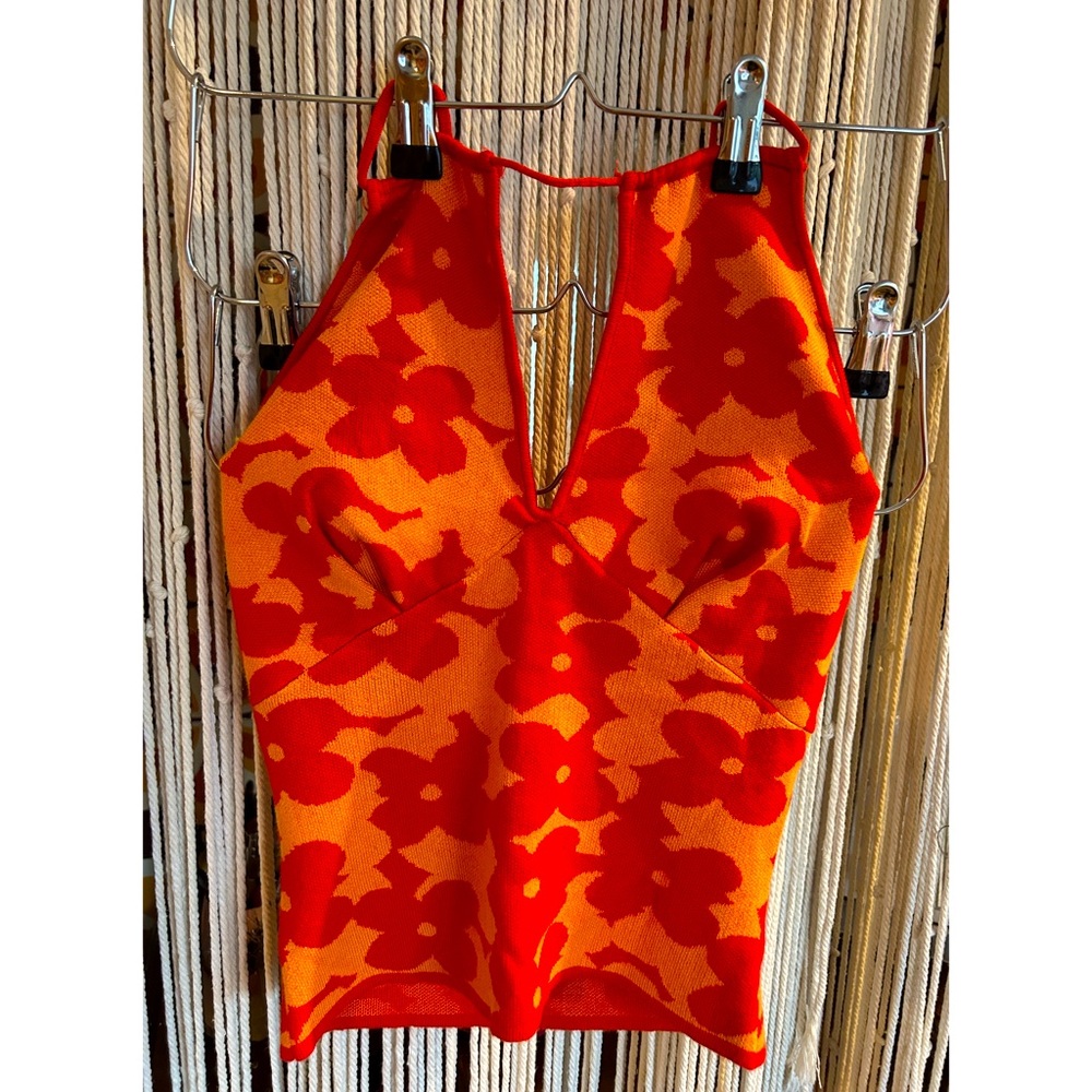 Floral Halter Top